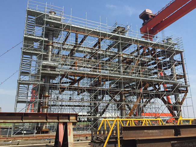 什么時(shí)候搭盤扣式腳手架，什么時(shí)候拆腳手架？