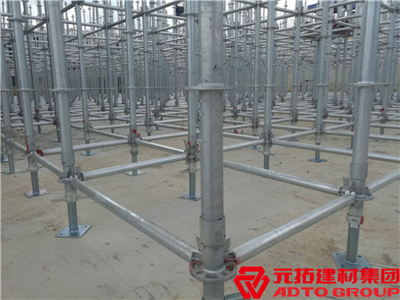 鍍鋅盤(pán)扣式腳手架有何優(yōu)勢(shì)？一平方米需要多少噸？