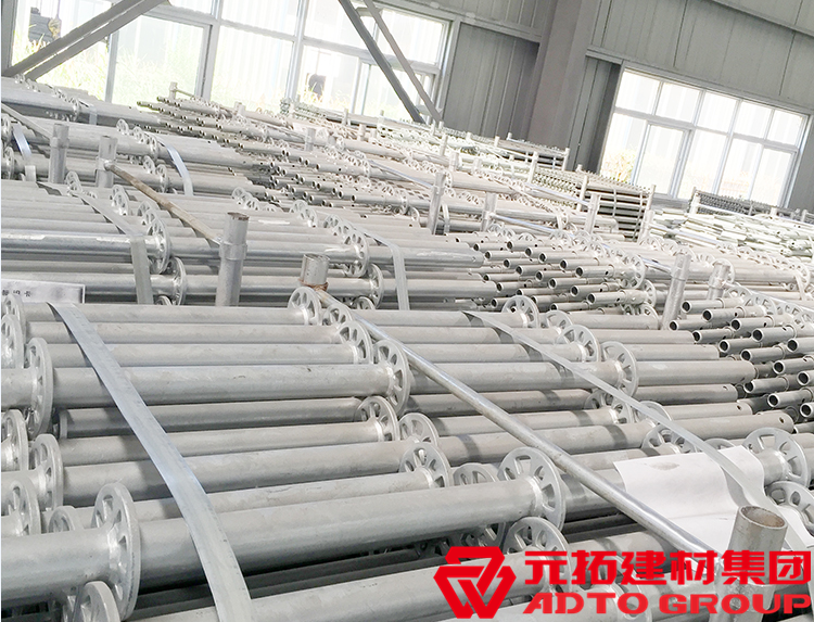 山東盤扣式腳手架廠家：盤扣式腳手架1方多重？